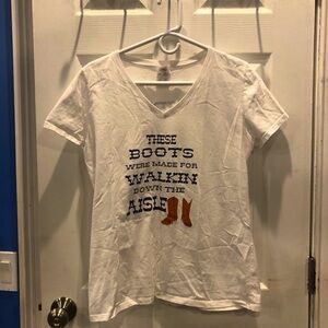 Bride Western T Shirt L
